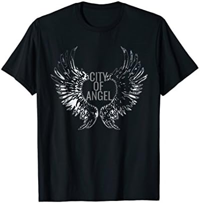 Angel Wing Supernatural Spirits City of Angel T Shirts Tee