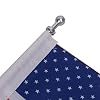 Rear Luggage Rack American Flag Pole For Honda Goldwing GL1800 (2001-2011) – Chrome