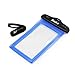 Becko Blue Waterproof Case Touch Responsive Front and Back, Wallet, Dry Bag, Pouch for 4.7