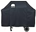 Texas Grill Covers - Grill Cover for Weber Spirit II 300, Sprit 300 and Spirit 200 Series / 7106 - Heavy Duty/Rip-Proof UV Resistant Fabric - Grill Brush and Barbecue Tongs Included- Black