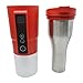 PUNCIA 12V Smart Beast Storage Bag Heater Car Bottle Warmer Breast Milk Warmer on The Go for Car (Red)