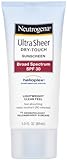 Neutrogena Ultra Sheer Sunscreen SPF 30-3 oz, 2 pack