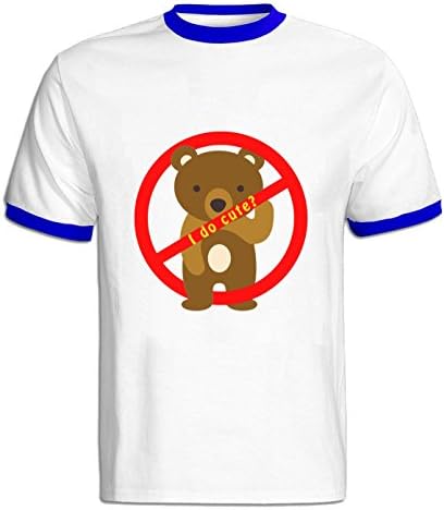 Adj A Bear Problem Prohibition Bears T Shirts for L blue