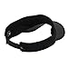adidas Men's Adizero II Visor, Black/Aluminum 2/White, ONE SIZE