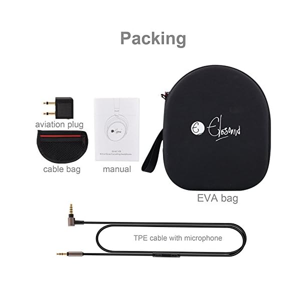Elesound-NC100-Wired-Active-Noise-Cancelling-HeadphonesHi-Fi-Deep-Bass-Over-Ear-Headphones-with-MicrophoneComfortable-Protein-Earpads20H-Playtime-for-Adults-Airplane-Iphone-Android-Travel-Black Elesound NC100 Wired Active Noise Cancelling Headphones,Hi-Fi Deep Bass Over Ear Headphones with Microphone,Comfortable…