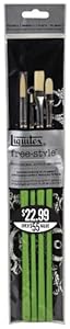 Image of Liquitex Professional Freestyle Traditional Brush 4-Piece Set