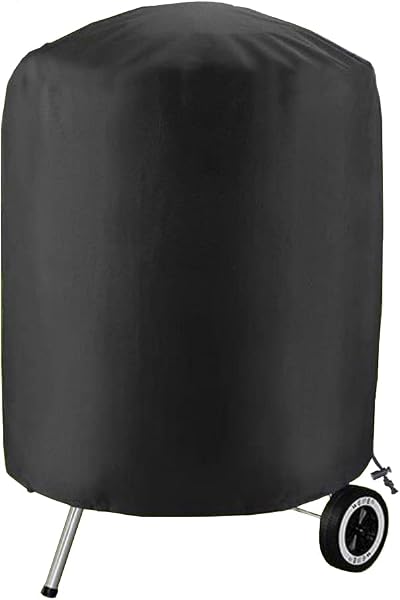 PATIO PLUS Kettle BBQ Cover 29x28 in 420D Oxford Waterproof Windproof UV