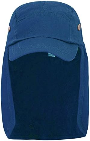 Unisex Outdoor Summer Sun Protective Neck Flap Cover Safari Hat