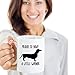 Hasdon-Hill Weiner Dog Coffee Mug for Men Women, Proud to Have A Little Wiener Cup, Funny Dachshund Gifts for Dog Lover, 11 OZ White