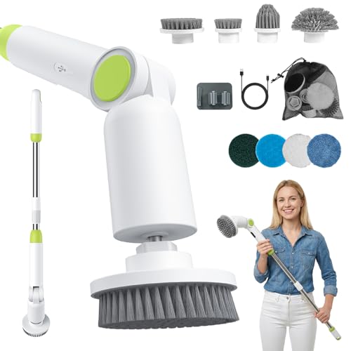 Brosse Nettoyage Electrique 5000mAh étanche IPX7 Brosse Rotative