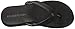 New Balance Women's JoJo Thong Sandal, Black, 9 M US