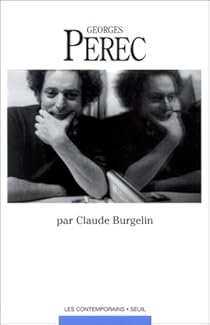 Livres Couvertures de Georges Perec