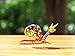 Handmade Snail Art Glass Blown Reptiles Animal Figurine - No.2