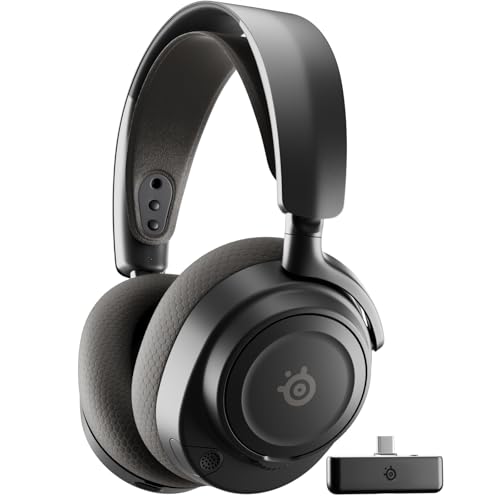 SteelSeries Arctis Nova 7X Wireless Gen 2 Xbox Headset - Gaming Headset Wireless - App-Steuerung - Über 50 Std. Akku & Schnellladefunktion - 2,4 GHz+ Bluetooth parallel - Für Xbox, PC & mehr - Schwarz