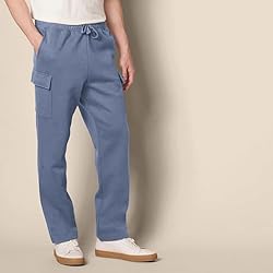 Amazon Essentials Men's Cargo Fleece Sweatpant with