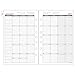 Day Runner Monthly Planner Refill 2017, Loose Leaf, 5-1/2 x 8-1/2