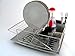 Zojila Rohan Dish Rack, Drain Board and Utensil Holder, Brushed Stainless Steel