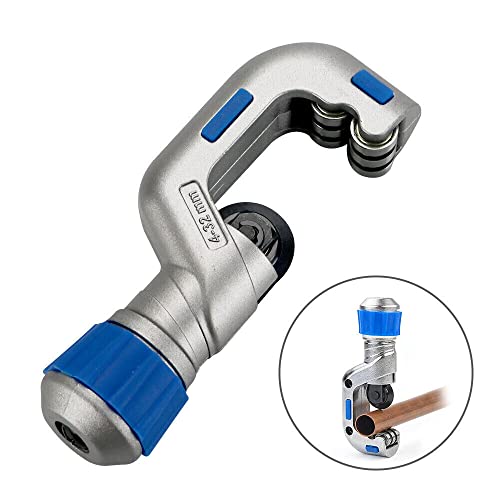 Pipe Bender Ratchet Tube Bender w/Tube Cutter & Deburring Tool, HVAC