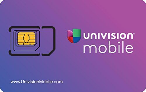 Univision Mobile SIM Card (Dual punch Regular &amp; Micro)