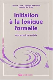 Initiation à la logique formelle
