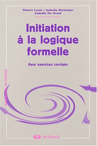 Initiation à la logique formelle