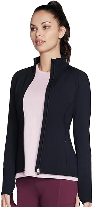 Gowalk Jacket Giacca, Nero Intenso, L Donna