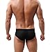 NEARTIME Men's Underwear, Mens Low Waist Boxers Briefs Men Underpants Soft Shorts (L, Black) …