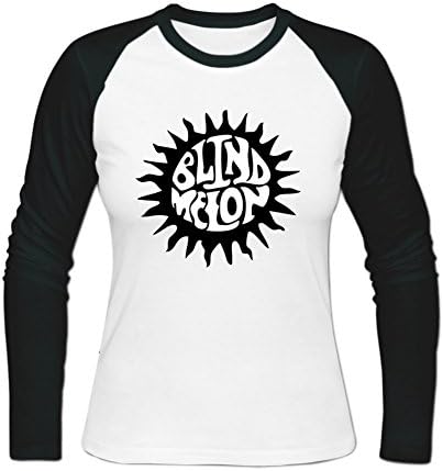 Women Blind Melon Baseball T-shirt S White