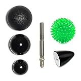 Rehab Armory - Jigsaw Massage Adapter Bit Set - Percussion Massager Tip Novice Set