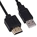 USB to HDMI Cable, Yeworth 1.8m USB 2.0 Male to HDMI Male Golden Plated Charger Cable Splitter Adapter