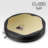 iCLEBO Light YCR-M06-L1 Gold Intelligent Cleaning Robot Vacuum Cleaner