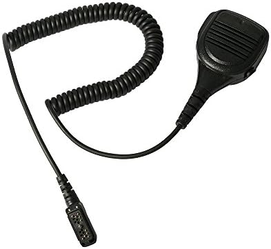 Xunbin Waterproof Rainproof Shoulder Remote Speaker 3.5mm Headphone Jack Mic Microphone for Hytera Radio Pd700 Pd700g Pd702 Pd782 Pd782g Pd702g Pd780 Pd780g Pd790ex Pt-580 Pt580h