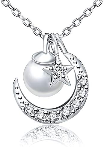 ハート ネックレス レディース 人気 シルバー 925純銀製 チェーン スワロフスキー ジルコニア 金属アレルギー対応 バレンタインギフト/誕生日/結婚式/パーティー/母の日/お祝いプレゼントに最適 ギフトボックス付き