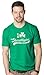 Mens I Clover Shenanigans T Shirt Funny Irish Clover St Saint Patricks Day Tee Mens Funny T Shirts Saint Patrick's Day T Shirt for Men Funny Drinking T Green M