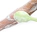 G2PLUS Soft Bath Brush for Back with Long Handle, Body Shower Brush, Exfoliating Back Scrubber for Wet or Dry Brushing (Green)