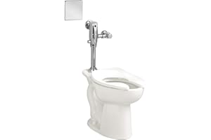 American Standard Madera 1.0 1.6 gpf (3.8 6.0 Lpf) Chair Height Top Spud Elongated EverClean Bowl Less Seat