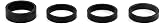QWORK Bike Stem Riser 124mm 1-1/8 for Aluminum Fork 28.6mm view 4