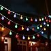 LE Globe String Lights, Plug in Twinkle Light, 33ft 100 LEDs, RGBY Multicolor, 8 Modes, Indoor Outdoor Decorative Fairy Lights for Party, Patio, Gazebo, Room, Festival Decor and More