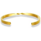 Bracelets for Women, Twisted Cuffs Bracelet made of 316 Stainless Steel, Available in Gold/Silver Dual Colors, is a Birthday Gift Jewelry for Women