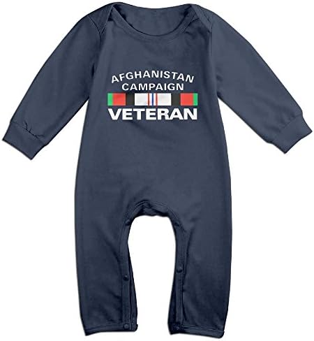 Baby Us Army Afghanistan Campaign Veteran Lightweight Long Sleeve Jumpsuit