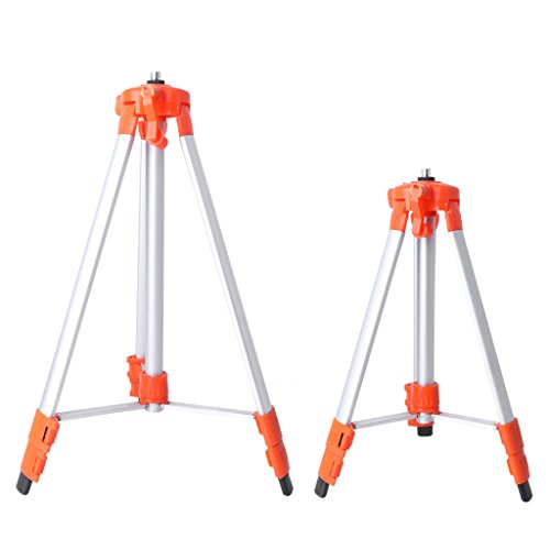 ULKEME 1.5M/1.2M Universal Adjustable Aluminum Alloy Tripod Stand For Laser Air Level - Thumbnail 3