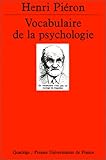 Vocabulaire de la psychologie by 