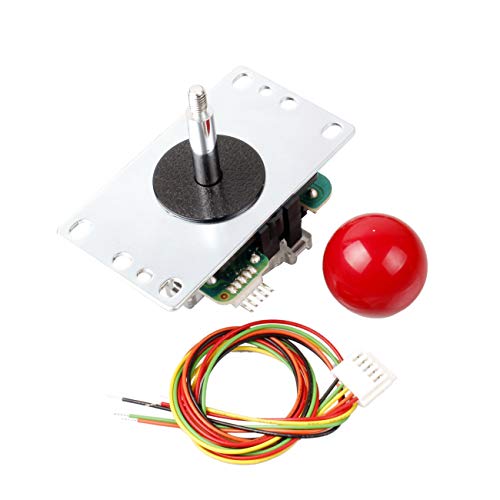 Sanwa JLF-TP-8YT Stick + Sanwa GT-Y Octagonal Gate For Arcade Joystick Games Mame - //coolthings.us