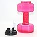 Atneato 74 OZ Dumbell Water Bottle - Leakproof Lid/Flip Top/Big Capacity/Travel Water Jug(BPA Free)