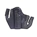 Front Line Tuckable Open Top Leather Holster (Black)