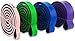 Physix Gear Workout Bands for Pullups Set, Pull Up Resistance Bands Set, Long Bands for Workout and Exercise Bands Pull Ups, Pull Ups Resistance Bands, Purple/Green/Blue/Pink (4 Pack), 82in (208cm)