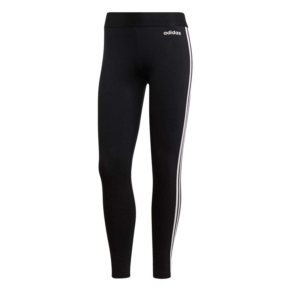 Adidas Women's Essentials 3-Stripes Tight, Black/White, M
