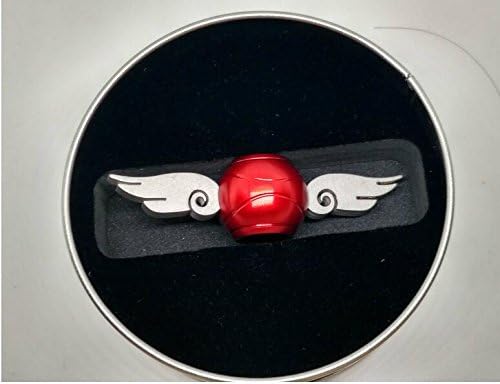 HP Quidditch Fans with Hybrid Bearings Golden Snitch Spinner Fidget Toy Anti-Anxiety Stress Reduce for Children Adults (red)