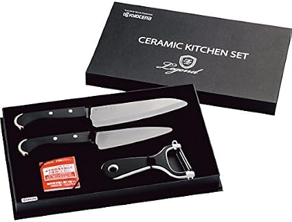 Amazon 京セラ セラミックキッチン3点セット gs 300bk 京セラ Kyocera 包丁セット 通販