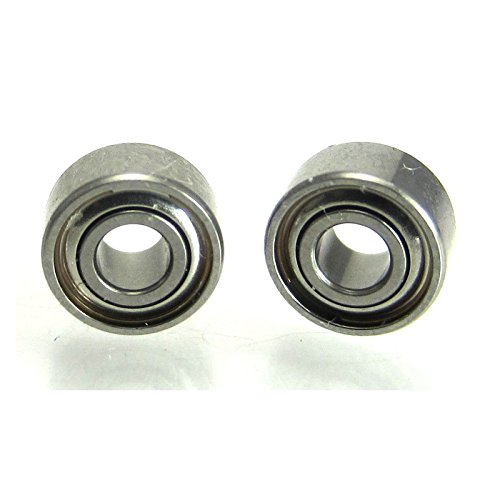 2x5x2.5mm Precision Brushless Motor Ball Bearings (2) Chrome Steel